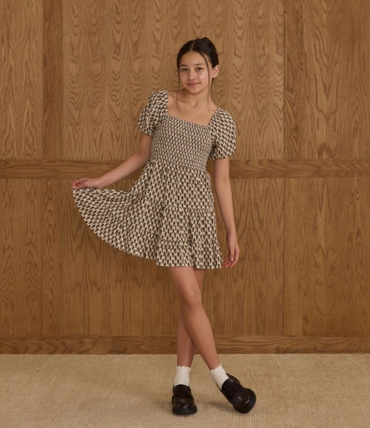 Teen Emily Dress, Harvest Floral - Magpies Paducah