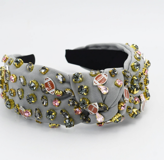 Football Glam Headband - Magpies Paducah