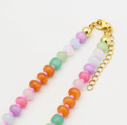 Pastel Gemstone Necklace - Magpies Paducah