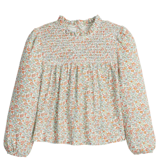 Hallie Top, James Floral - Magpies Paducah