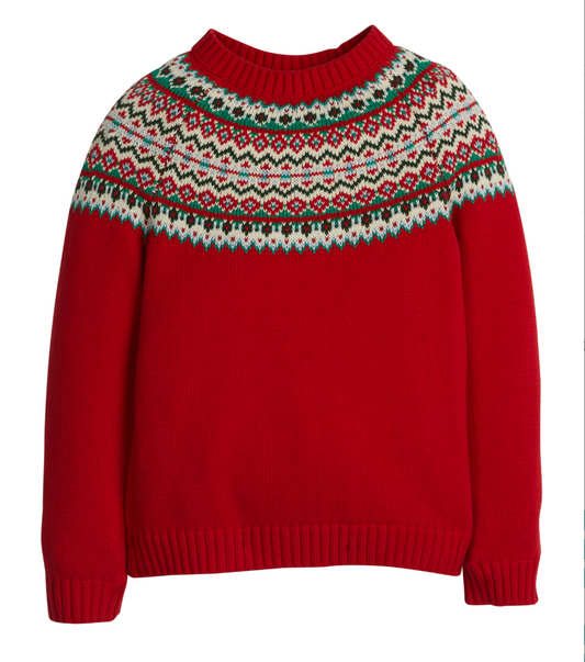 Holiday Fair Isle Sweater - Magpies Paducah