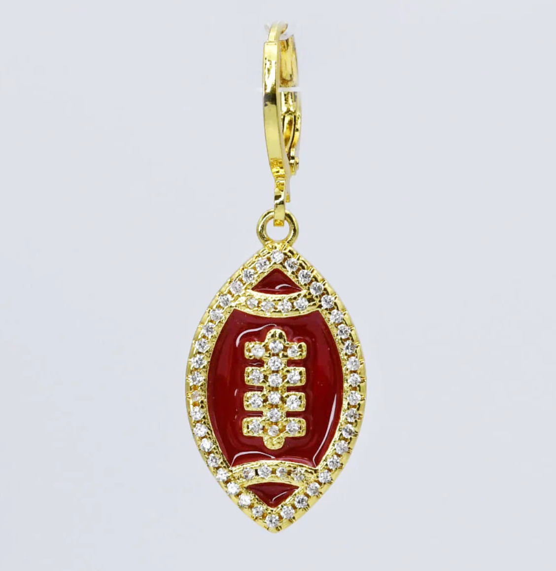 Brown Football Charm - Magpies Paducah