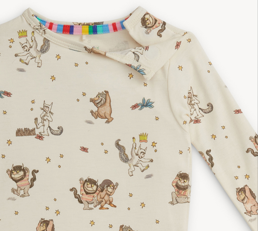 Long Sleeve PJ Set, Where the Wild Things Are - Magpies Paducah