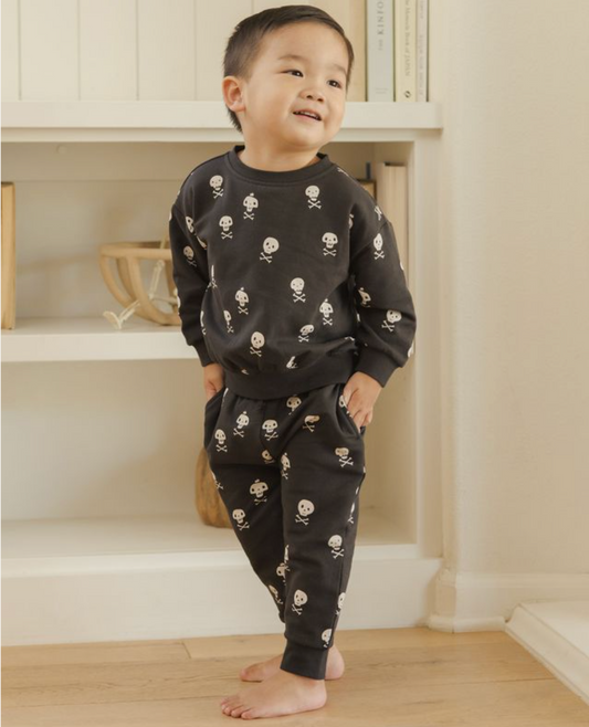 Relaxed Fleece Sweatpant, Crossbones - Magpies Paducah