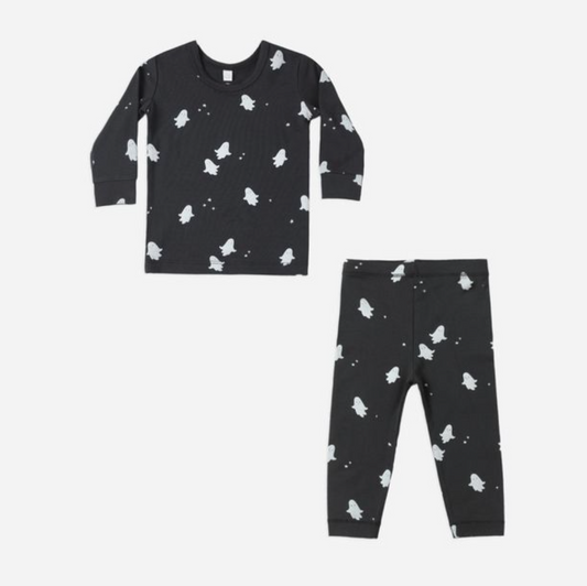 Bamboo PJ Set, Ghosts - Magpies Paducah