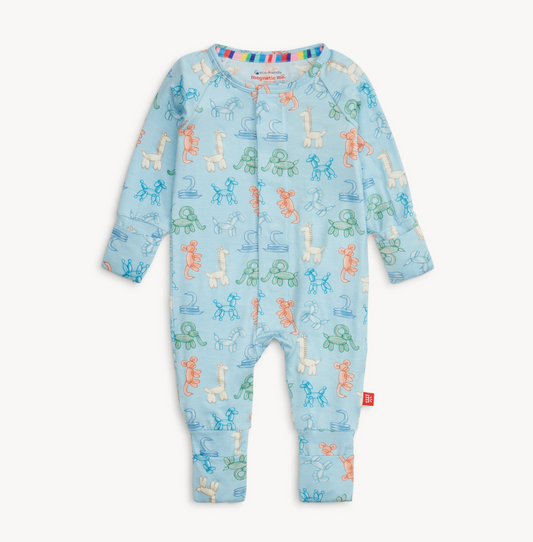 Convertible Coverall, Blue Party Animals - Magpies Paducah