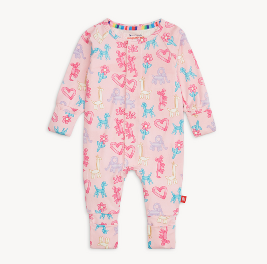 Convertible Coverall, Pink Party Animals - Magpies Paducah