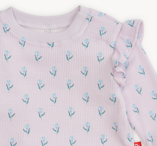 Waffle Set, Lavender Floral - Magpies Paducah