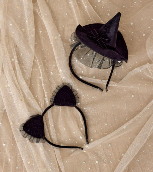 Witch Hat Headband, Black - Magpies Paducah