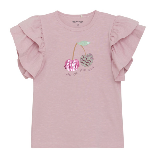 Flutter Tee, Cherry Much - Magpies Paducah