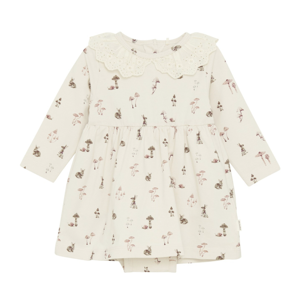 Eyelet Skirted Romper, Autumn Forest - Magpies Paducah