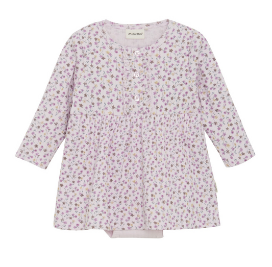 Ribbed Skirted Romper, Tender Touch Florals - Magpies Paducah