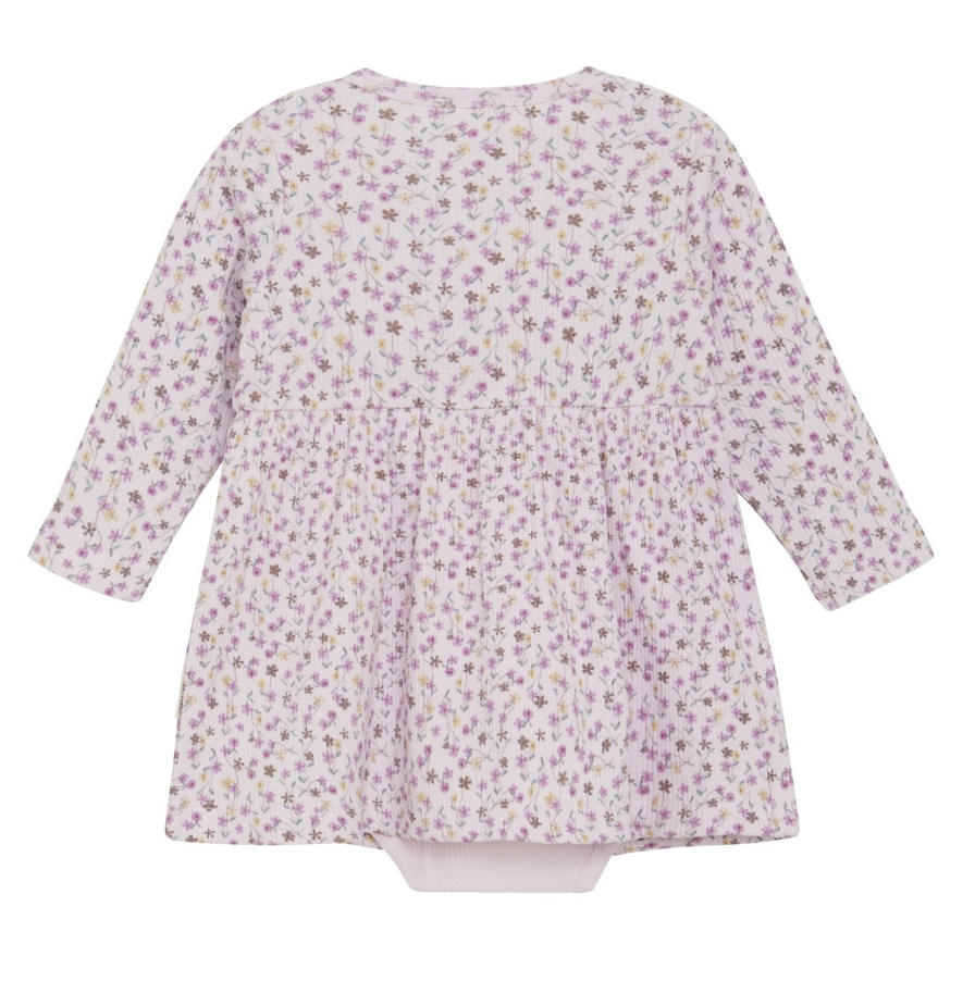 Ribbed Skirted Romper, Tender Touch Florals - Magpies Paducah