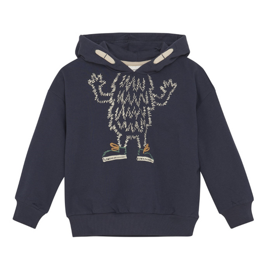 Hoodie Sweatshirt, Midnight Monster - Magpies Paducah