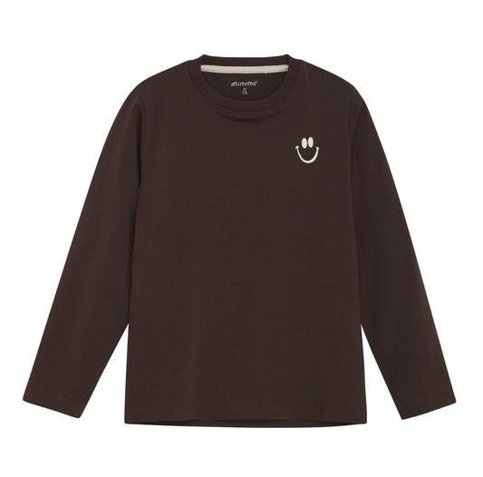 LS Tee, Chocolate Smile - Magpies Paducah