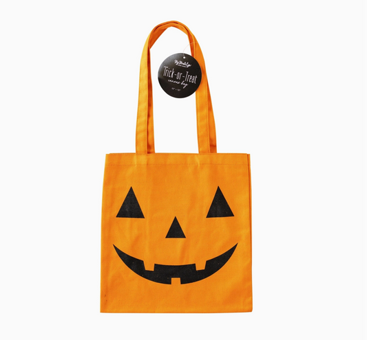 Jack-O-Lantern Treat Bag + EMBROIDERY! - Magpies Paducah