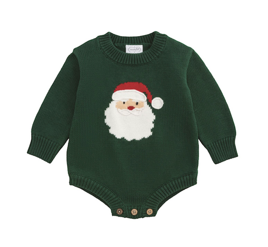 Green Santa Sweater Bubble - Magpies Paducah
