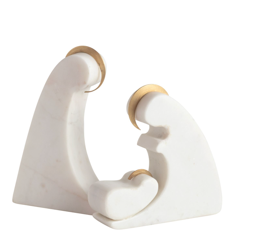 Gold Marble Nativity - Magpies Paducah