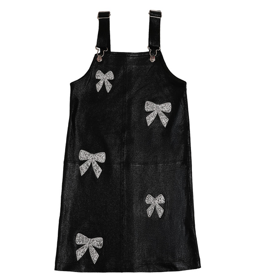 Black Bow Overall Jumper - Magpies Paducah