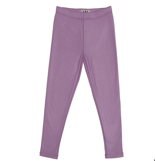 Purple Studded Legging - Magpies Paducah