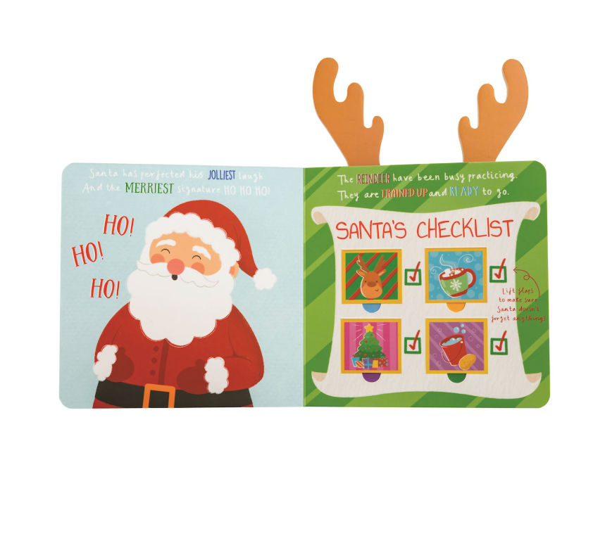 Reindeer Sleeps Until Christmas Book - Magpies Paducah