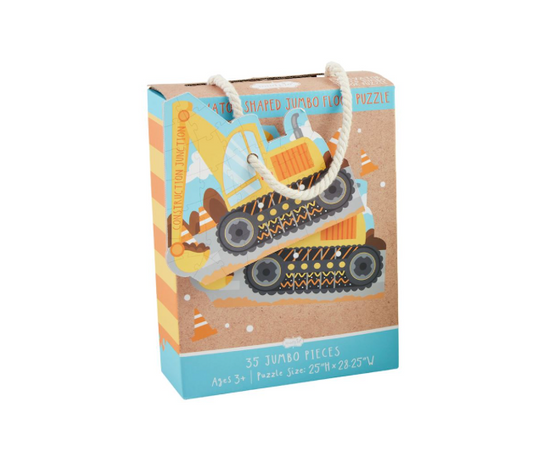 Jumbo Excavator Shaped Puzzle - Magpies Paducah