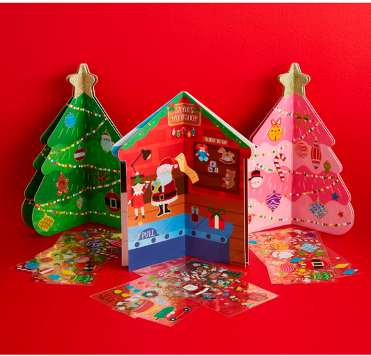 Christmas Sticker Books (3 Styles!) - Magpies Paducah