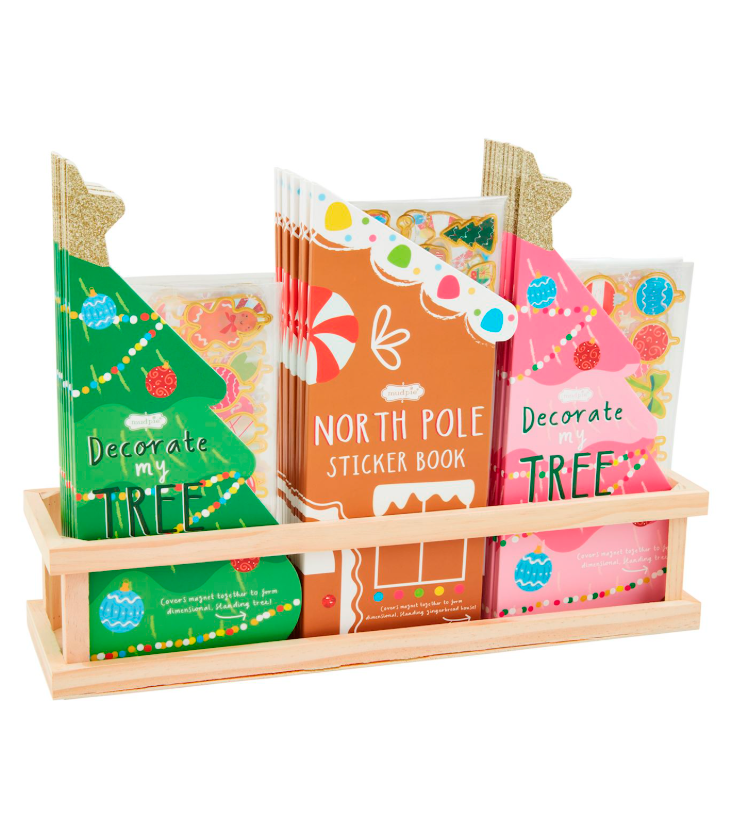 Christmas Sticker Books (3 Styles!) - Magpies Paducah