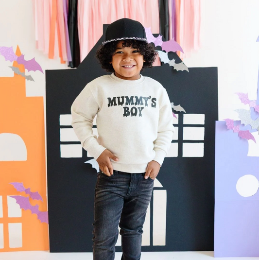 Mummy's Boy Halloween Sweatshirt - Magpies Paducah