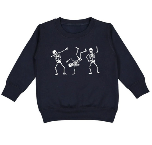 Silly Skelly GLOW in the Dark Sweatshirt - Magpies Paducah
