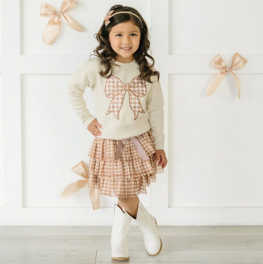 Gingham Tiered Tutu - Magpies Paducah
