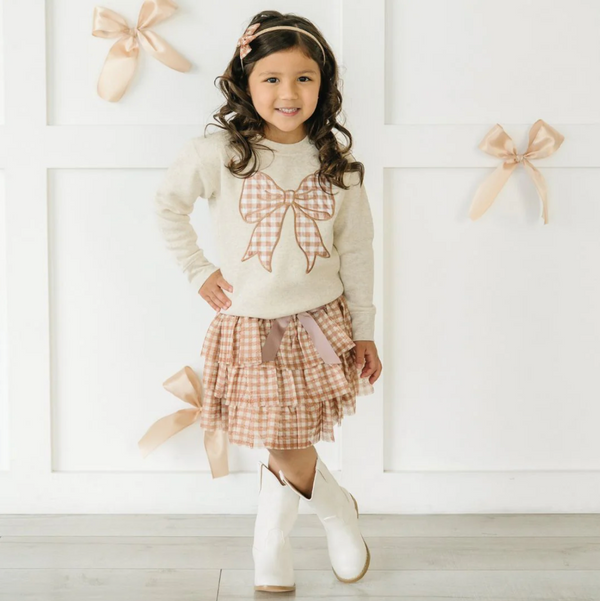 Gingham Tiered Tutu - Magpies Paducah