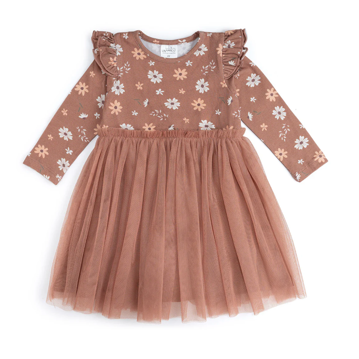 Ditsy Fall Floral Tutu Dress - Magpies Paducah