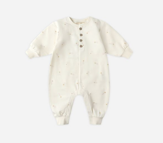 Relaxed Fleece Jumpsuit, Shooting Stars - Magpies Paducah