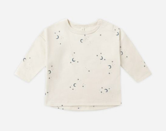 Long Sleeve Tee, Moons - Magpies Paducah