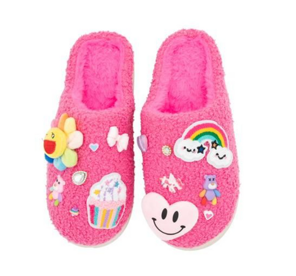Fuchsia Charm Slippers