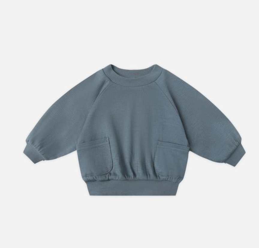 Pocket Sweatshirt, Ocean - Magpies Paducah