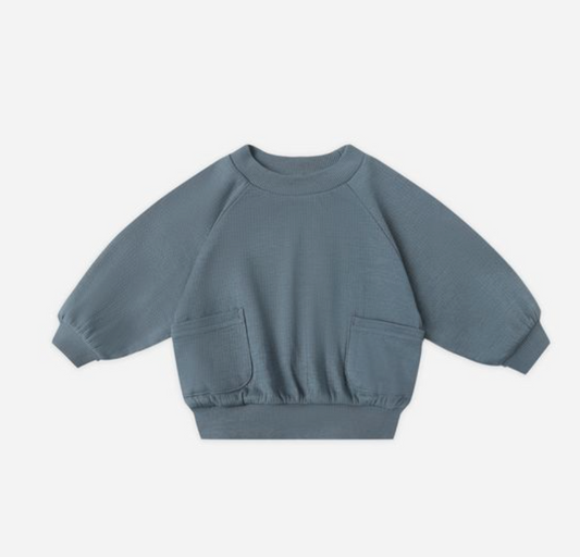 Pocket Sweatshirt, Ocean - Magpies Paducah