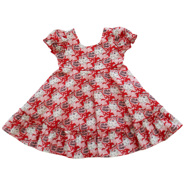 Leighton Dress, Ho Ho Howdy - Magpies Paducah