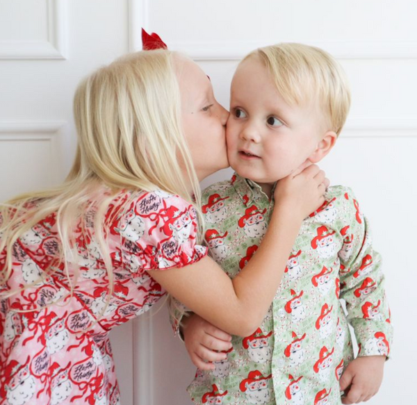 Leighton Dress, Ho Ho Howdy - Magpies Paducah