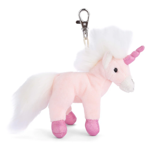 Unicorn Bag Charm, Light Pink