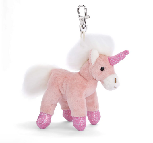 Unicorn Bag Charm, Pink - Magpies Paducah