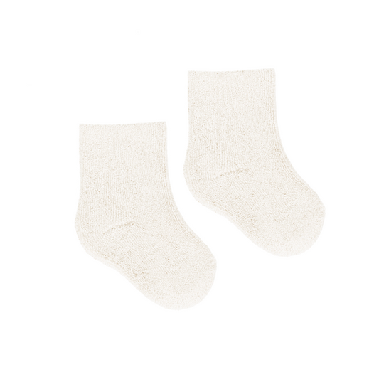 Fuzzy Socks, Ivory - Magpies Paducah