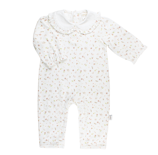 Pointelle Romper, Faith Floral