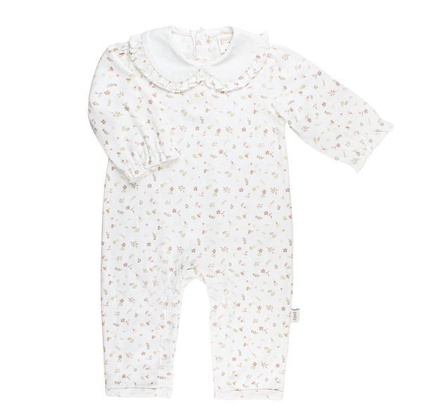 Pointelle Romper, Faith Floral
