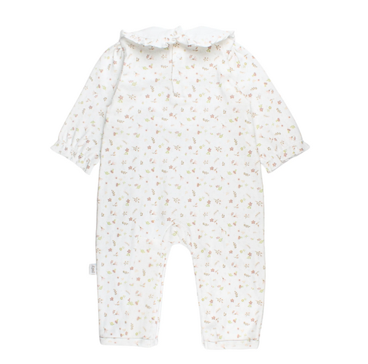 Pointelle Romper, Faith Floral