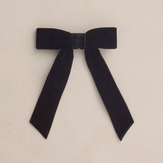 Velvet Bow, Black
