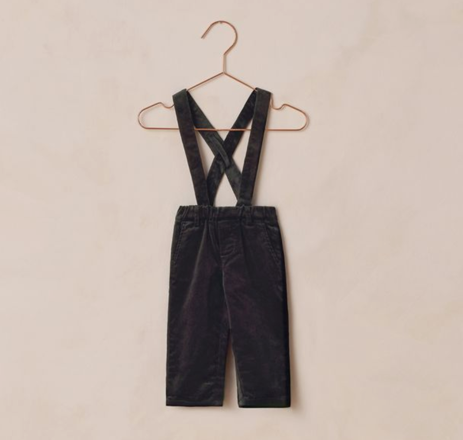Suspender Pant, Black