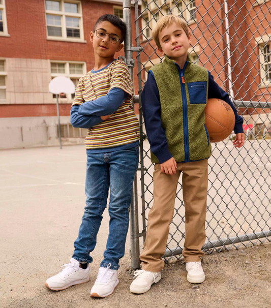 Faux Sherpa Vest, Loden - Magpies Paducah