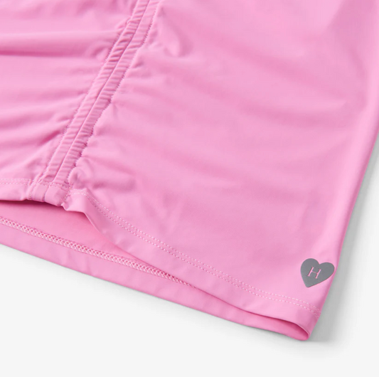 Gathered-Front Top, Fuchsia Pink